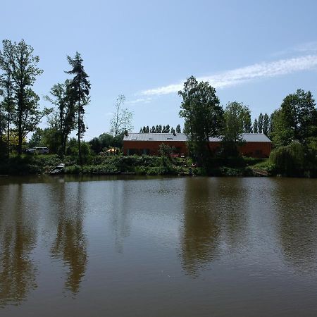 Florennes Gite Neuf 150 M2 Devant Un Grand Lac Prive De 2 Hectares Poissonneux Au Milieu Des Bois Βίλα Εξωτερικό φωτογραφία